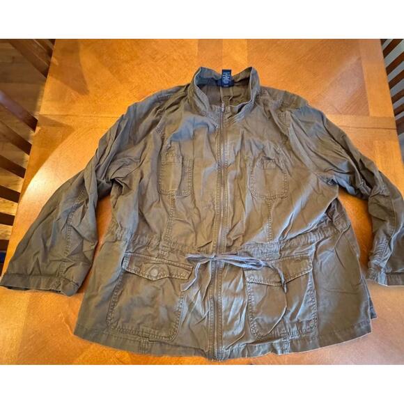 Lane Bryant Jackets & Blazers - Lane Bryant Women's Casual Olive Green Jacket - Size 22/24